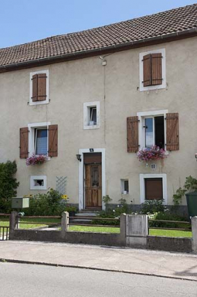 Elévation d'une façade. © Région Bourgogne-Franche-Comté, Inventaire du patrimoine