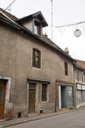 Maison au 8 Grande Rue (2010 AL 45). © Région Bourgogne-Franche-Comté, Inventaire du patrimoine