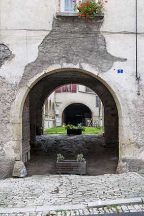 Porte charretière, rue Thiers. © Région Bourgogne-Franche-Comté, Inventaire du patrimoine