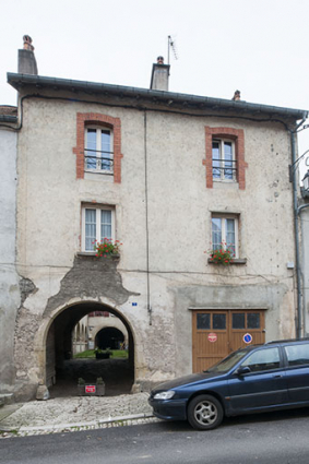 Façade côté rue Thiers. © Région Bourgogne-Franche-Comté, Inventaire du patrimoine