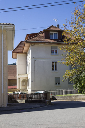 Vue d'ensemble, depuis l'est. © Région Bourgogne-Franche-Comté, Inventaire du patrimoine
