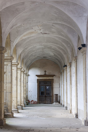 Galerie sud, vers l'est. © Région Bourgogne-Franche-Comté, Inventaire du patrimoine