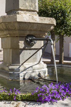 Détail de la sortie d'eau. © Région Bourgogne-Franche-Comté, Inventaire du patrimoine