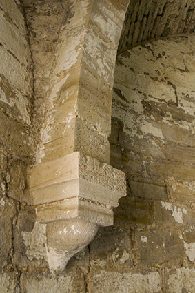 Détail d'un culot. © Région Bourgogne-Franche-Comté, Inventaire du patrimoine