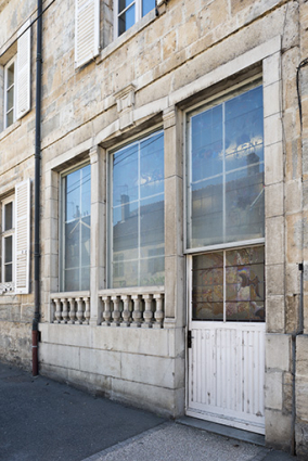 Partie occidentale de la façade antérieure. © Région Bourgogne-Franche-Comté, Inventaire du patrimoine Partie occidentale de la façade antérieure. © Région Bourgogne-Franche-Comté, Inventaire du patrimoine