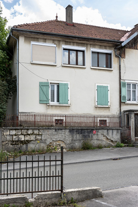 Maison : atelier de fabrication dans l'extension. © Région Bourgogne-Franche-Comté, Inventaire du patrimoine