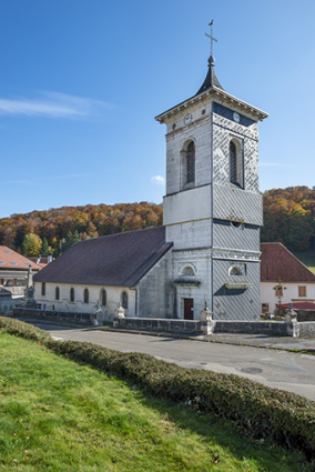 Façade latérale gauche en 2021. © Région Bourgogne-Franche-Comté, Inventaire du patrimoine