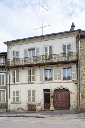 La rue Bontemps : n° 27. © Région Bourgogne-Franche-Comté, Inventaire du patrimoine