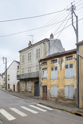 La rue Bontemps : n° 34 et 36. © Région Bourgogne-Franche-Comté, Inventaire du patrimoine