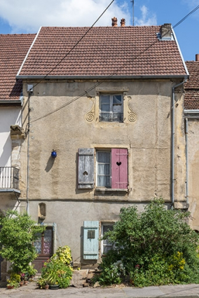 La rue Bontemps : n° 35. © Région Bourgogne-Franche-Comté, Inventaire du patrimoine