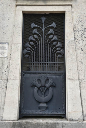 La porte. © Région Bourgogne-Franche-Comté, Inventaire du patrimoine