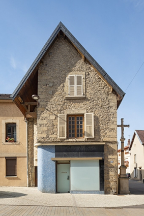Le pignon depuis la rue Gambetta. © Région Bourgogne-Franche-Comté, Inventaire du patrimoine