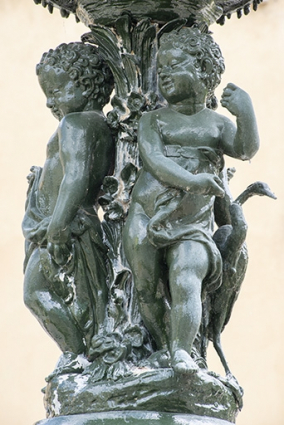 Détail des anges. © Région Bourgogne-Franche-Comté, Inventaire du patrimoine Détail des anges. © Région Bourgogne-Franche-Comté, Inventaire du patrimoine