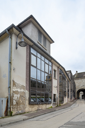 Façade sur la rue des Barres. © Région Bourgogne-Franche-Comté, Inventaire du patrimoine