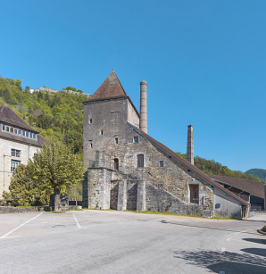 Bourg : la tour de la Saline. © Région Bourgogne-Franche-Comté, Inventaire du patrimoine