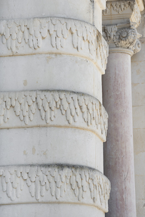 Façade principale, portail, détail. © Région Bourgogne-Franche-Comté, Inventaire du patrimoine