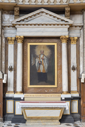 Retable (nord). © Région Bourgogne-Franche-Comté, Inventaire du patrimoine