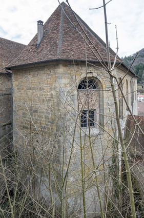 Chevet de la chapelle, depuis le nord. © Région Bourgogne-Franche-Comté, Inventaire du patrimoine