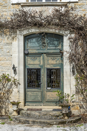 Porte du logis. © Région Bourgogne-Franche-Comté, Inventaire du patrimoine