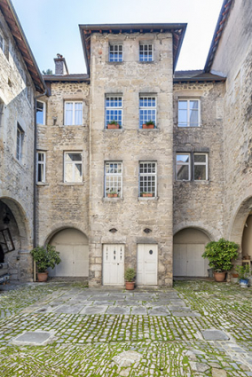 Bâtiment conventuel est. Façade sur cour. © Région Bourgogne-Franche-Comté, Inventaire du patrimoine