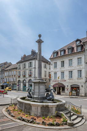 Vue d'ensemble depuis la rue d'Orgemont. © Région Bourgogne-Franche-Comté, Inventaire du patrimoine