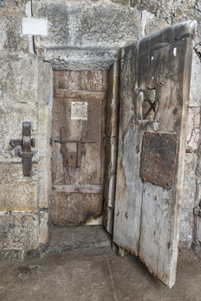 Portes doubles d'une cellule. © Région Bourgogne-Franche-Comté, Inventaire du patrimoine
