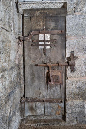 Porte d'une cellule. © Région Bourgogne-Franche-Comté, Inventaire du patrimoine
