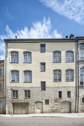 Façade antérieure. © Région Bourgogne-Franche-Comté, Inventaire du patrimoine Façade antérieure. © Région Bourgogne-Franche-Comté, Inventaire du patrimoine