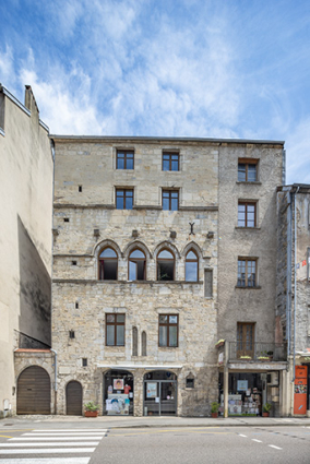 Façade antérieure. Vue de face. © Région Bourgogne-Franche-Comté, Inventaire du patrimoine Façade antérieure. Vue de face. © Région Bourgogne-Franche-Comté, Inventaire du patrimoine
