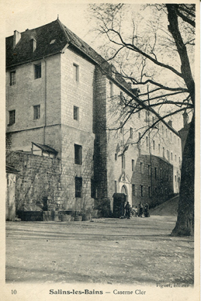 Salins-les-Bains - Caserne Cler, s.d. [début 20e siècle]. © Région Bourgogne-Franche-Comté, Inventaire du patrimoine