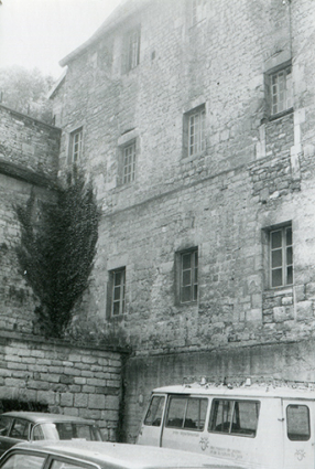 Mur nord, s.d. [vers 1970]. © Région Bourgogne-Franche-Comté, Inventaire du patrimoine