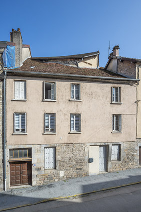 Façade ouest (rue Charles David). © Région Bourgogne-Franche-Comté, Inventaire du patrimoine Façade ouest (rue Charles David). © Région Bourgogne-Franche-Comté, Inventaire du patrimoine