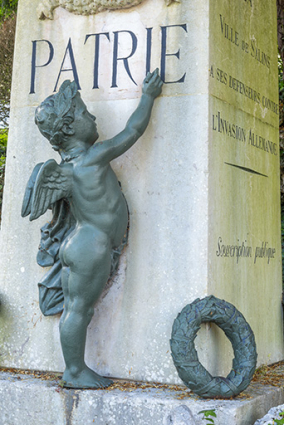 Détail d'un angelot. © Région Bourgogne-Franche-Comté, Inventaire du patrimoine