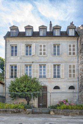 Façade antérieure. © Région Bourgogne-Franche-Comté, Inventaire du patrimoine Façade antérieure. © Région Bourgogne-Franche-Comté, Inventaire du patrimoine