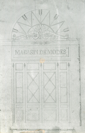 Elévation de la façade sur rue, s.d. [vers 1827]. © Région Bourgogne-Franche-Comté, Inventaire du patrimoine