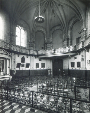 Vue intérieure, s.d. [2e moitié 20e siècle]. © Région Bourgogne-Franche-Comté, Inventaire du patrimoine