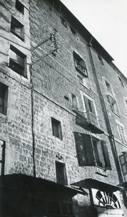 Travées nord de la façade ouest, s.d. [vers 1950]. © Archives municipales, Besançon