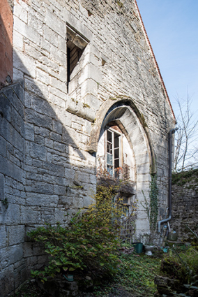 Chevet de la chapelle, vu de trois quarts gauche.  © Région Bourgogne-Franche-Comté, Inventaire du patrimoine