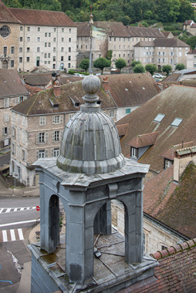 Le campanile, vu depuis le dôme de Notre-Dame-Libératrice. © Région Bourgogne-Franche-Comté, Inventaire du patrimoine