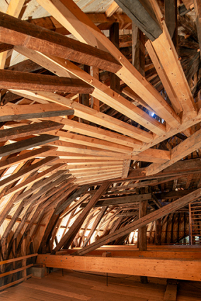 Coté nord, vu depuis l'ouest. © Région Bourgogne-Franche-Comté, Inventaire du patrimoine