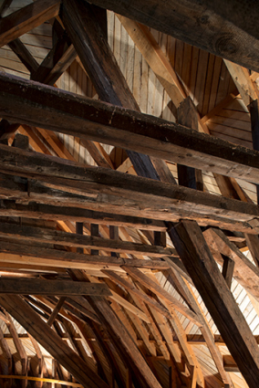 Coté sud, vu depuis l'ouest. © Région Bourgogne-Franche-Comté, Inventaire du patrimoine