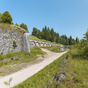 Front sud-est : vue générale. © Région Bourgogne-Franche-Comté, Inventaire du patrimoine