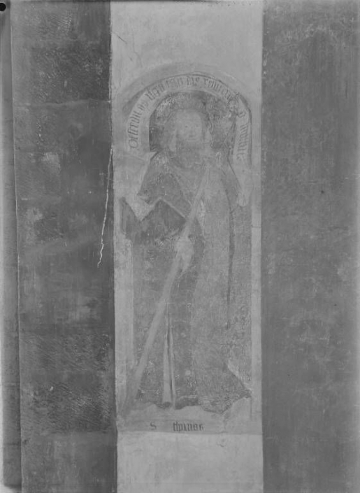  peinture monumentale © Michel Rosso / Région Bourgogne-Franche-Comté, Inventaire du patrimoine - 1969