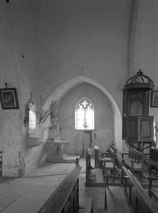  église © Michel Thierry / Région Bourgogne-Franche-Comté, Inventaire du patrimoine - 1974