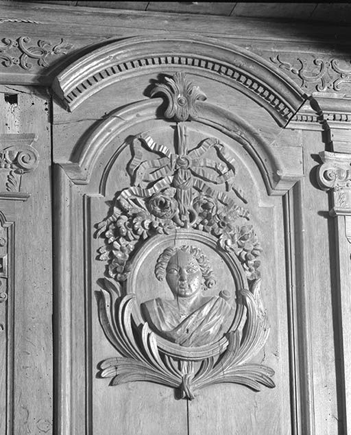 chaire à prêcher © Michel Thierry / Région Bourgogne-Franche-Comté, Inventaire du patrimoine - 1974 chaire à prêcher © Michel Thierry / Région Bourgogne-Franche-Comté, Inventaire du patrimoine - 1974