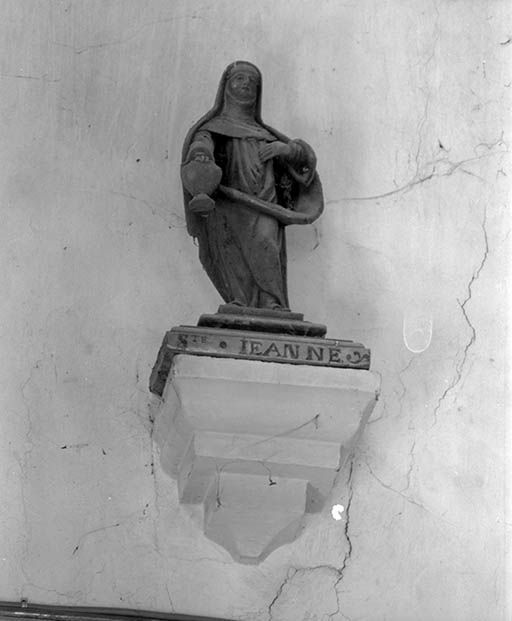 statue © Michel Thierry / Région Bourgogne-Franche-Comté, Inventaire du patrimoine - 1974 statue © Michel Thierry / Région Bourgogne-Franche-Comté, Inventaire du patrimoine - 1974