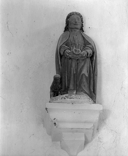 statue © Michel Thierry / Région Bourgogne-Franche-Comté, Inventaire du patrimoine - 1974 statue © Michel Thierry / Région Bourgogne-Franche-Comté, Inventaire du patrimoine - 1974