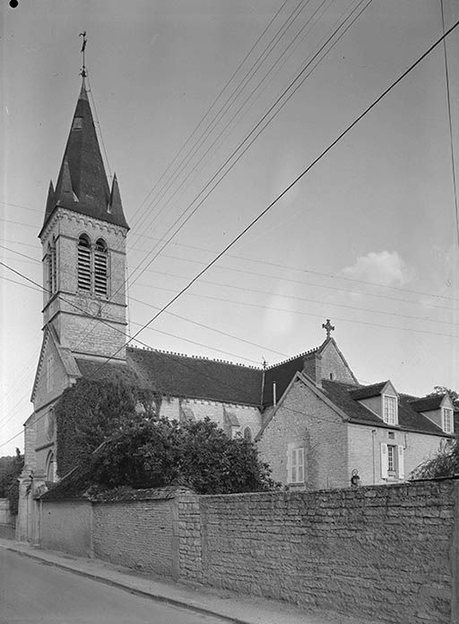  église © Michel Thierry / Région Bourgogne-Franche-Comté, Inventaire du patrimoine - 1974