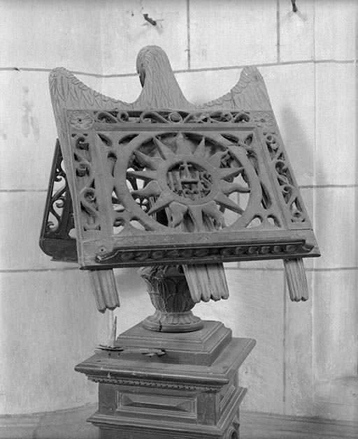  lutrin © Michel Thierry / Région Bourgogne-Franche-Comté, Inventaire du patrimoine - 1974