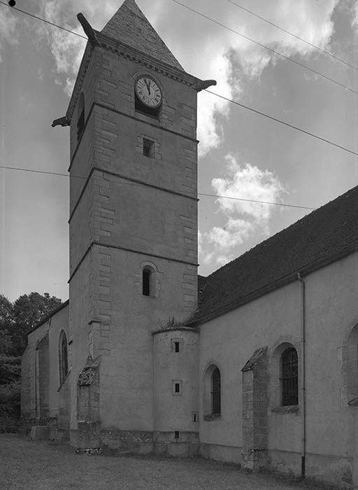  église © Michel Thierry / Région Bourgogne-Franche-Comté, Inventaire du patrimoine - 1974